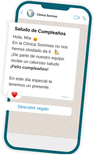 Mensaje de cumpleaños