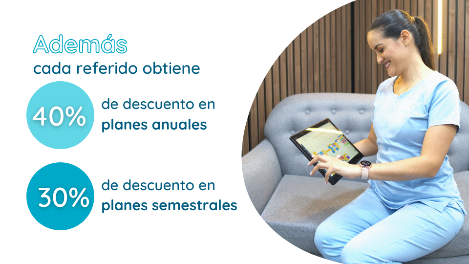 Beneficios de descuentos en planes a los referidos