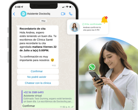 Recordatorio Whatsapp