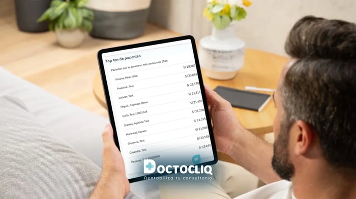 Top 10 pacientes Doctocliq
