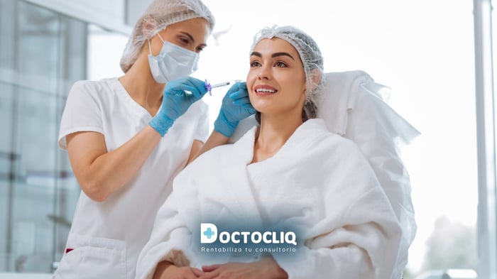 paciente de clinica estetica servicio high ticket