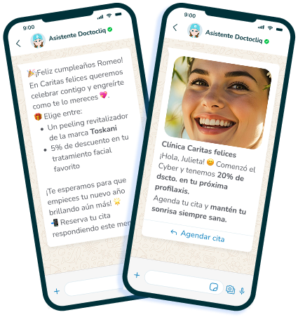 campañas por whatsapp consultorios y clinicas