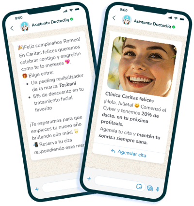 campañas por whatsapp consultorios y clinicas