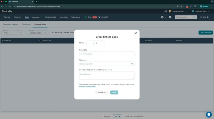 link-pago-consultorio-dental