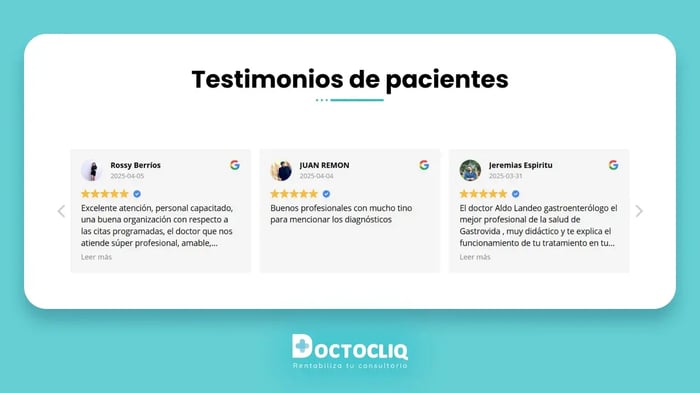 opiniones en web clientes de gastrovida