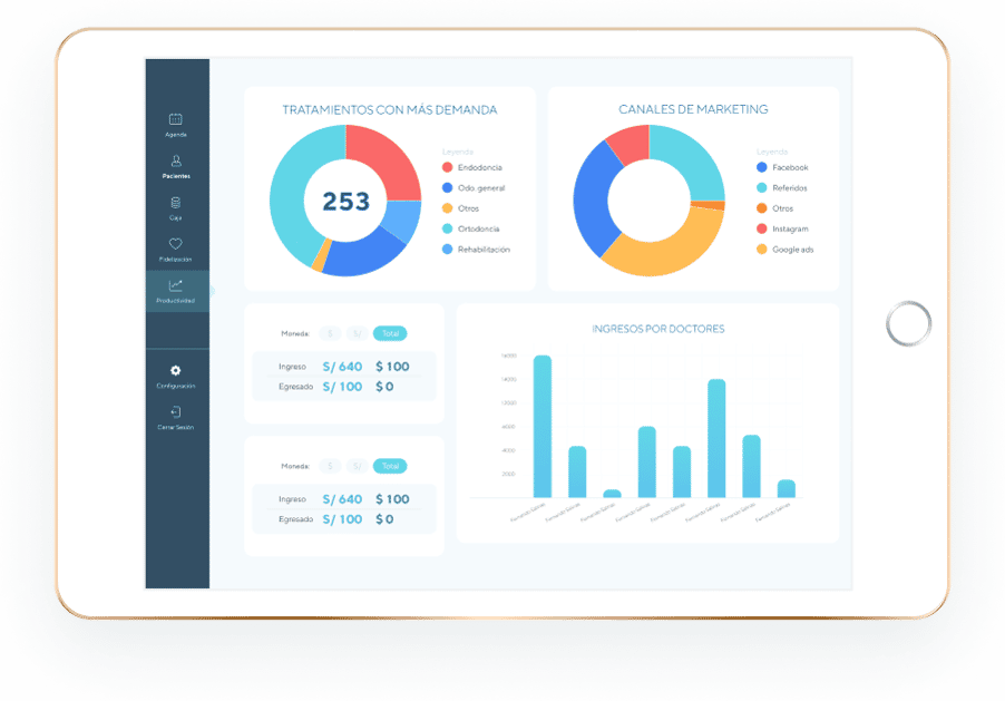 software dental para ipad