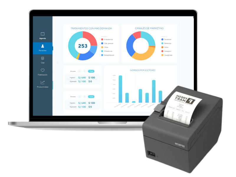 Sistema de facturación electrónica para consultorios dentales y médicos