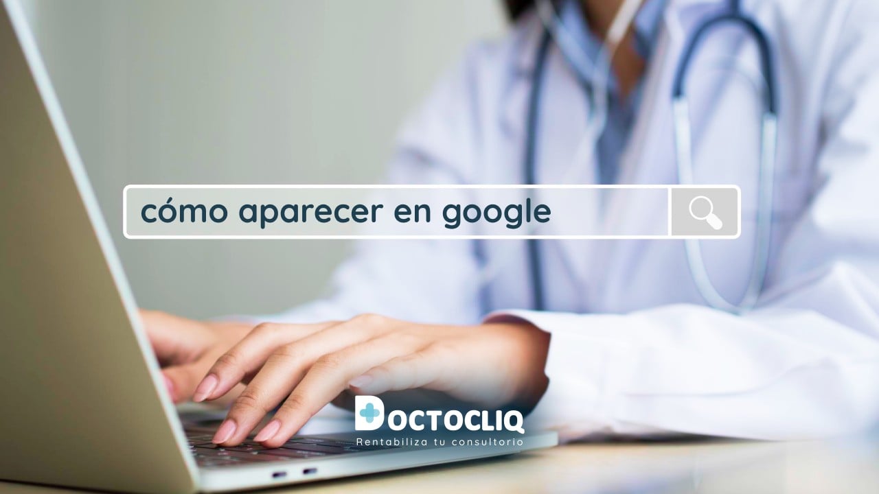 si tu clinica no aparece en google usa doctocliq para pedir reviews