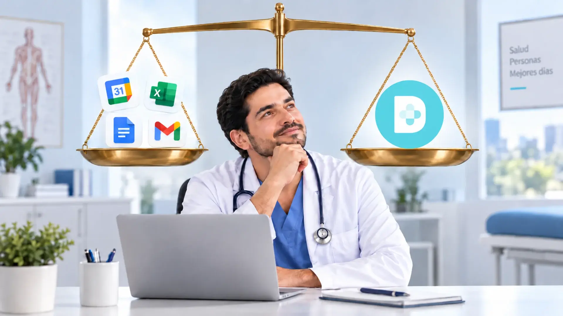 que pierdes por gestionar consultorio con varias herramientas