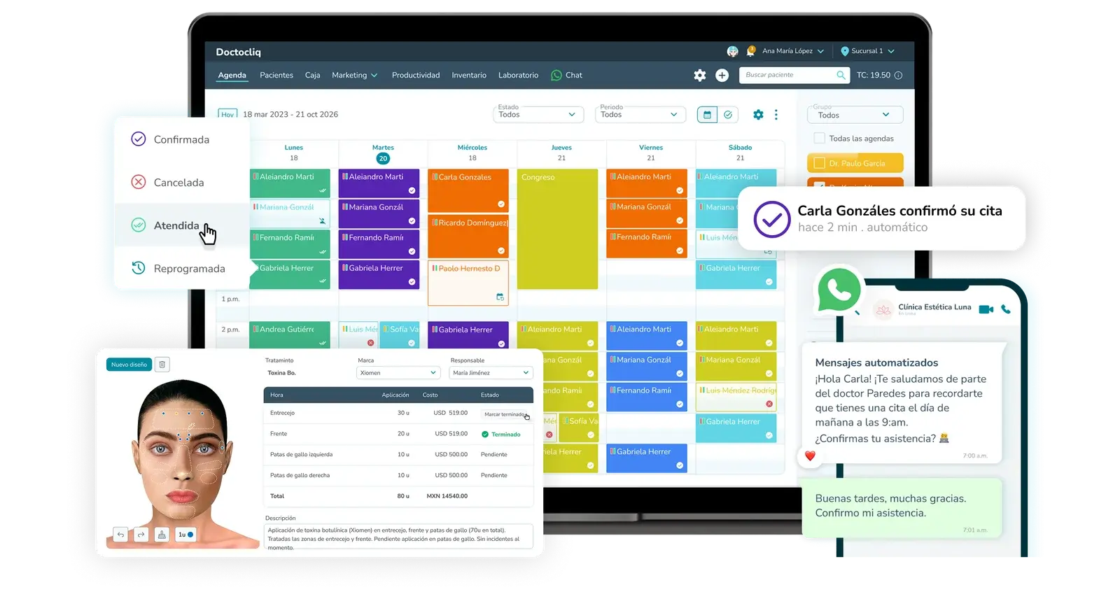 Doctocliq el software más completo para clínicas estéticas
