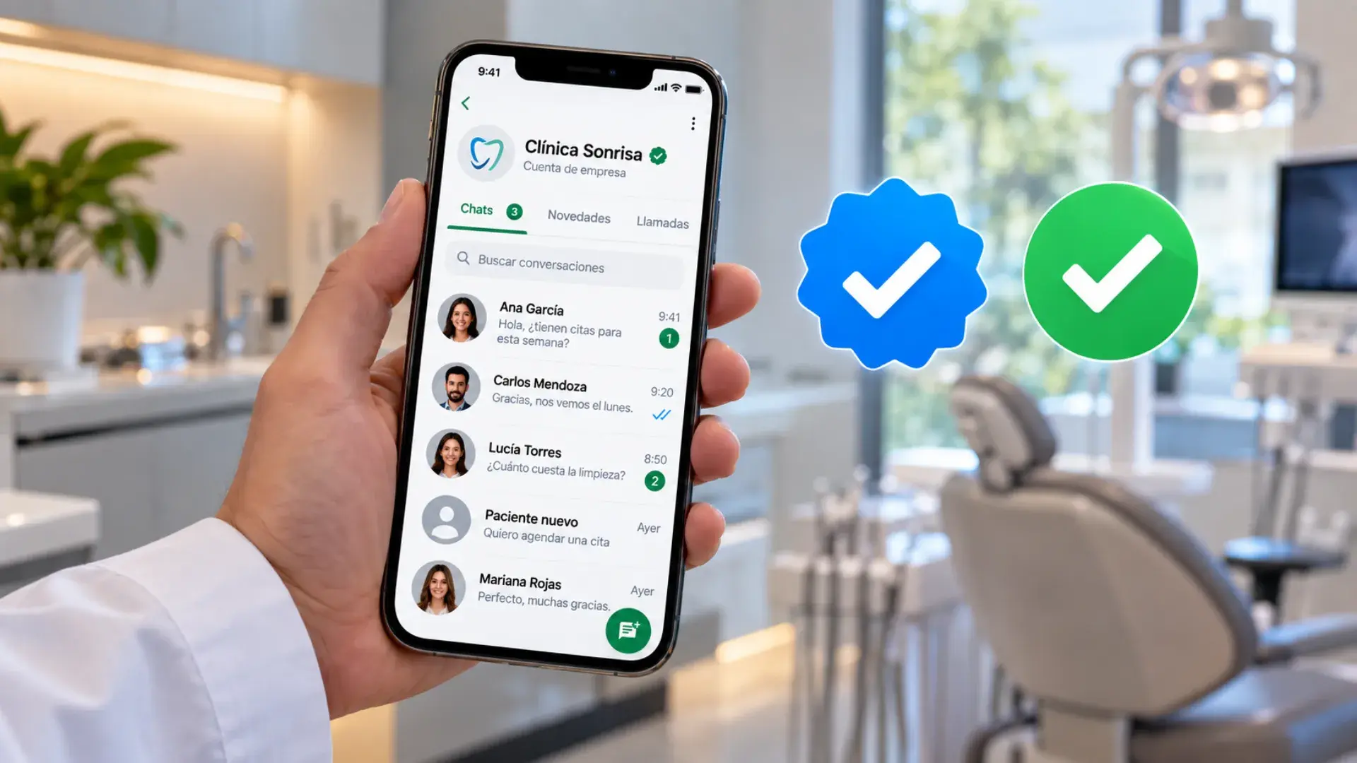verificar WhatsApp Business